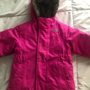 the north face girls coat